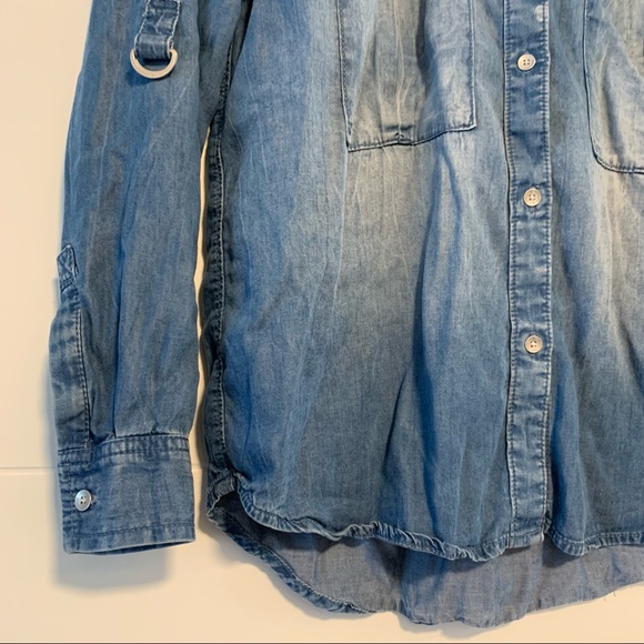 Calvin Klein | Denim Button Up Shirt - Picture 4 of 15